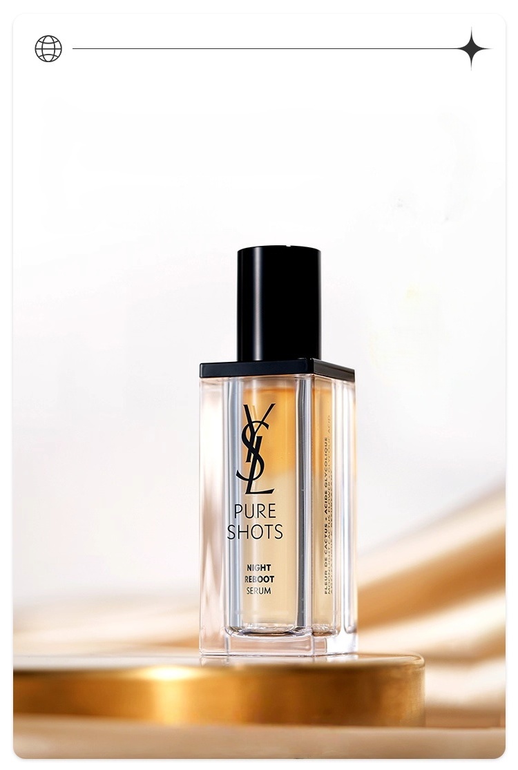 YSL Night Queen essence 50ml Night Skin Radiance essence Brightens and Repairs Staying up Muscles